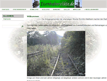 Tablet Screenshot of eisenbahnrelikte.de