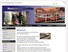 Tablet Screenshot of modellbahnhobby.eisenbahnrelikte.de